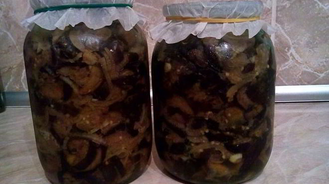 Рецепт Маринованные баклажаны