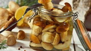 Рецепт Маринованные белые грибы