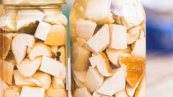 Рецепт Маринованные грибы горькушки