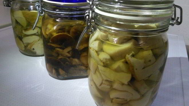 Рецепт Маринованные грибы