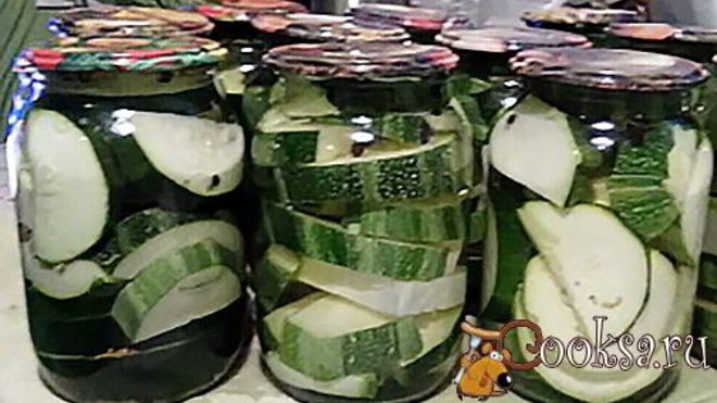Рецепт Маринованные кабачки