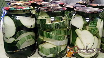 Рецепт Маринованные кабачки