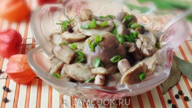Рецепт Маринованные маслята