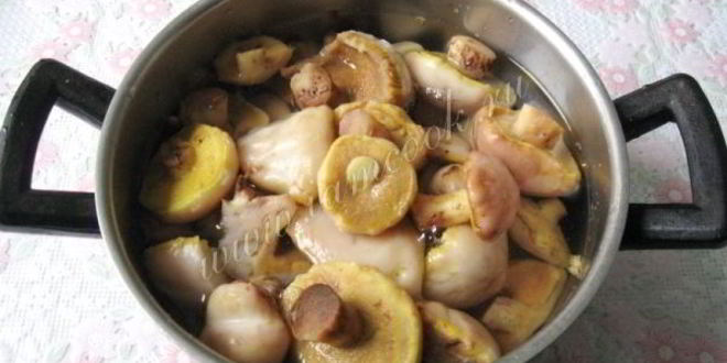 Рецепт маринованные маслята