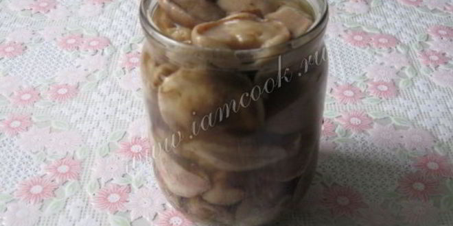 Рецепт маринованные маслята