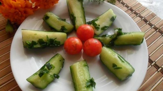 Рецепт Маринованные огурцы в пакете