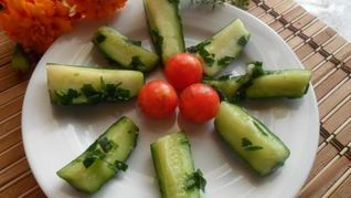 Рецепт Маринованные огурцы в пакете