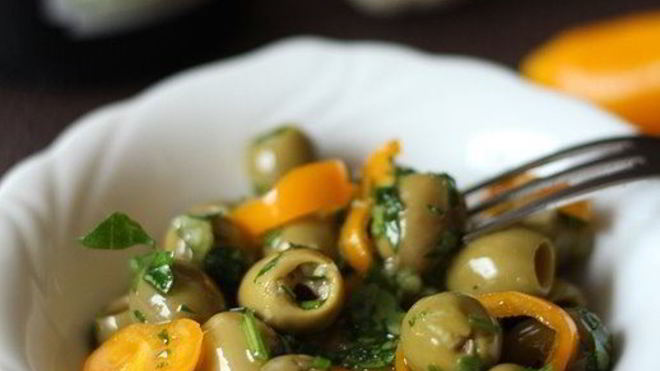 Рецепт Маринованные оливки