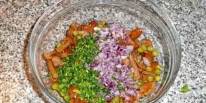 Рецепт маринованные опята с горошком