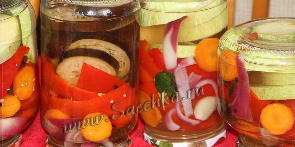 Как приготовить маринованные овощи на зиму