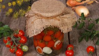 Рецепт Маринованные помидоры черри на зиму