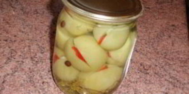 Рецепт маринованные помидоры зеленые