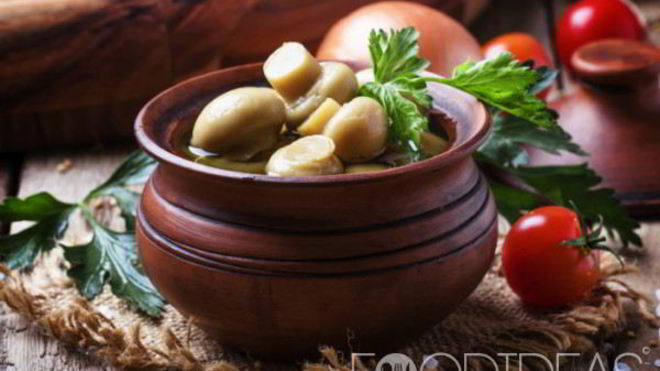 Рецепт Маринованные шампиньоны К празднику