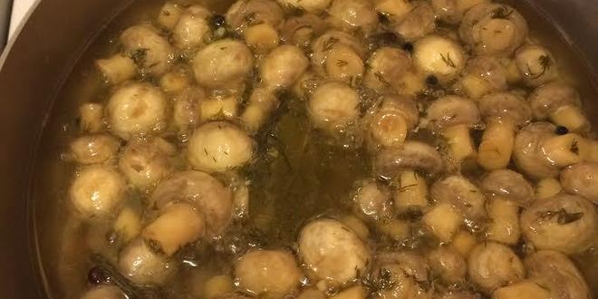Рецепт маринованные шампиньоны
