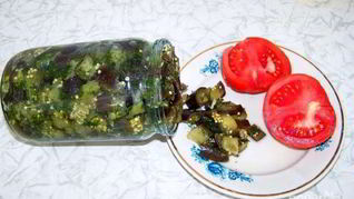 Рецепт Маринованные синенькие баклажаны