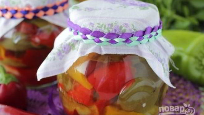 Рецепт Маринованные сладкие перцы