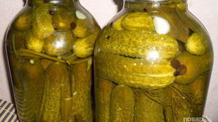 Рецепт Маринованные соленые огурцы