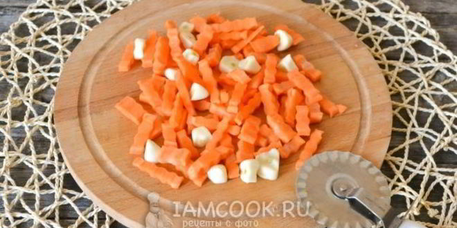 Рецепт морковь, маринованная на зиму