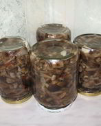 Опята, маринованные в банках