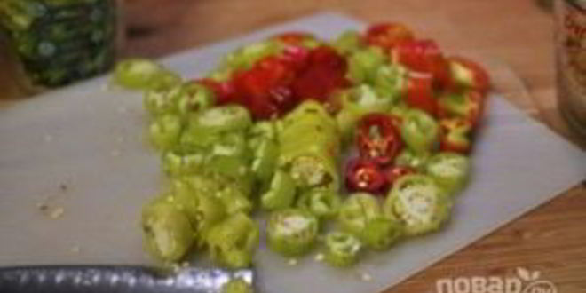 Рецепт перец острый маринованный