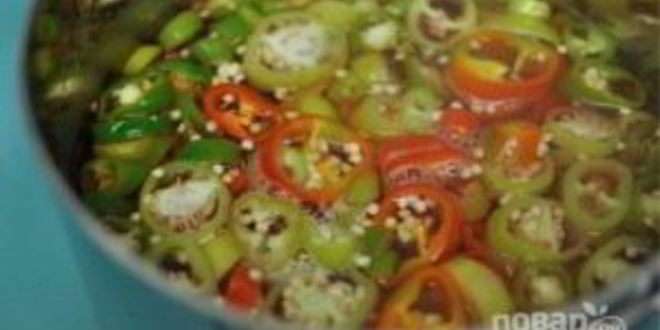 Рецепт перец острый маринованный