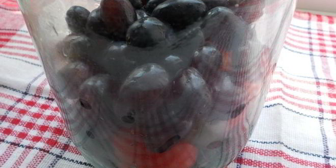 Рецепт помидоры маринованные с виноградом