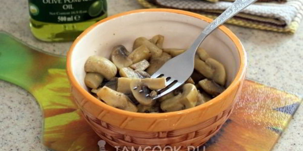 Рецепт маринованные шампиньоны 4-х минутки