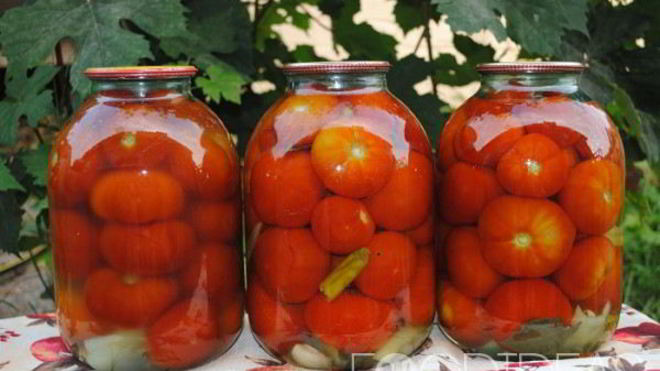 Рецепт Сладкие маринованные помидоры