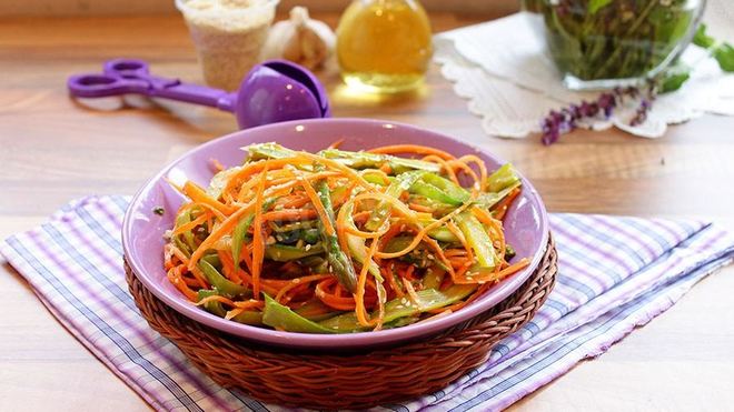 Рецепт Спаржа маринованная по-корейски