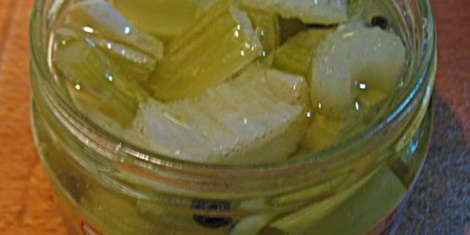 Рецепт в масле маринованный сельдерей