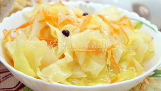 Рецепт Вкусная маринованная капуста