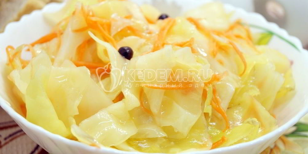 Как приготовить вкусная маринованная капуста