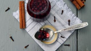 Рецепт Моченая брусника на зиму