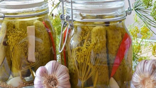 Рецепт Огурцы на зиму пальчики оближешь без стерилизации