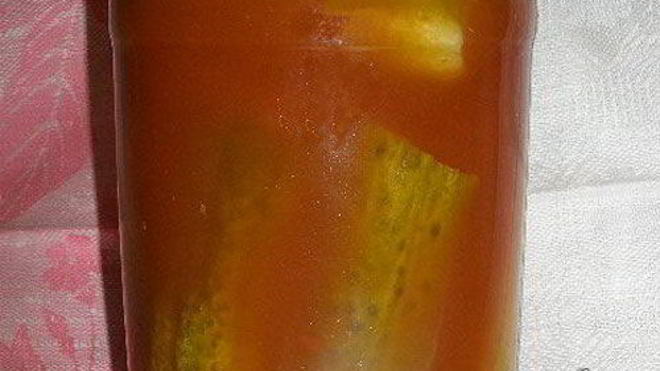 Рецепт Огурцы в томате на зиму