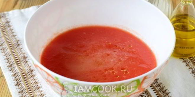 Рецепт огурцы в томатном соке на зиму