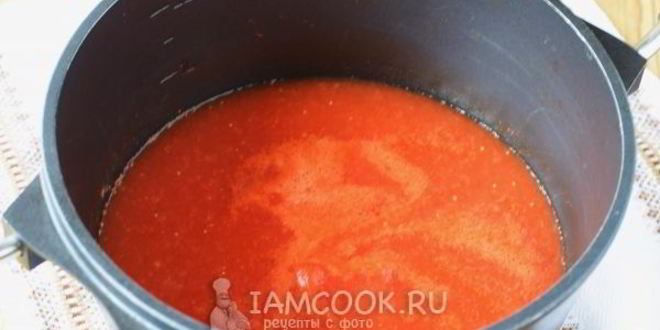 Рецепт огурцы в томатном соке на зиму