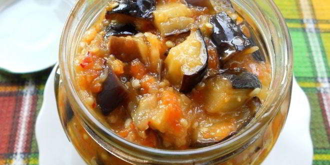 Рецепт острые баклажаны по-грузински на зиму