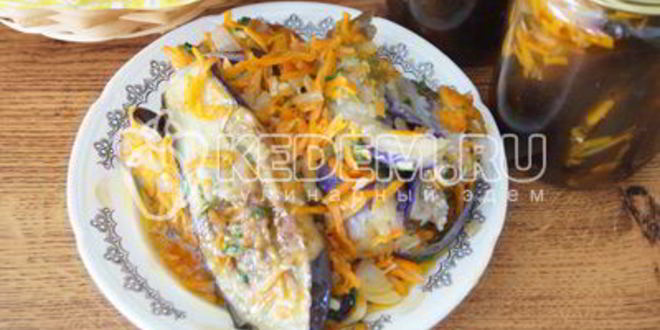 Рецепт печеные баклажаны