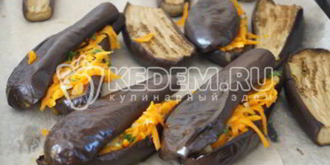 Рецепт печеные баклажаны