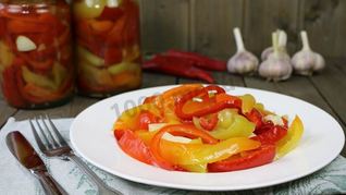 Рецепт Перец на зиму без стерилизации