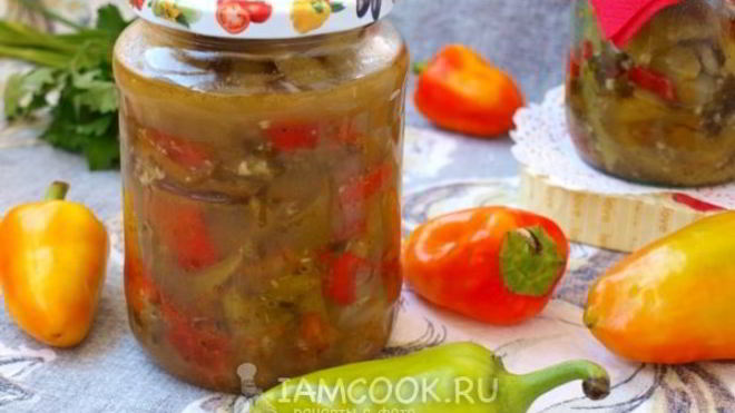 Рецепт Перец по-грузински на зиму