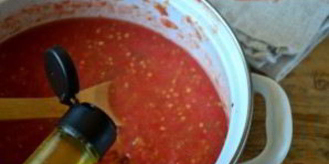 Рецепт перец в томатном соке на зиму