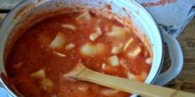 Рецепт перец в томатном соке на зиму