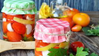 Рецепт Помидоры пальчики оближешь