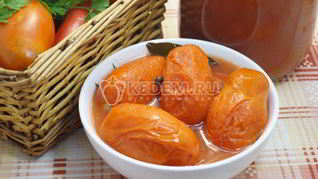 Рецепт Помидоры в собственном соку на зиму