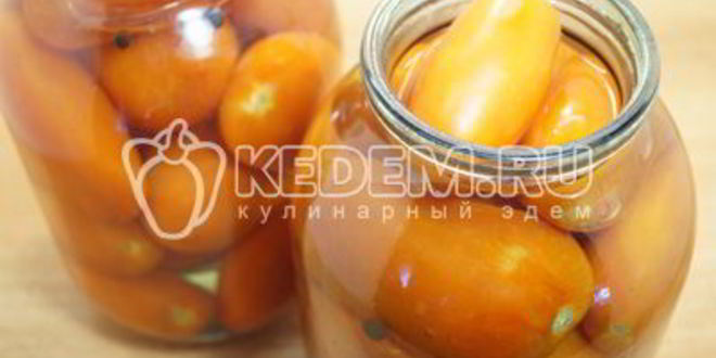 Рецепт помидоры в собственном соку на зиму