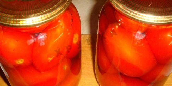 Рецепт помидоры в яблочном соке на зиму