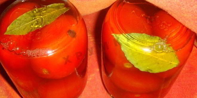 Рецепт помидоры в яблочном соке на зиму