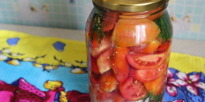 Рецепт помидоры в желе на зиму